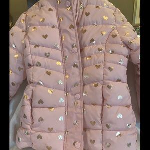 Cute Pink Sherpa Lined Coat